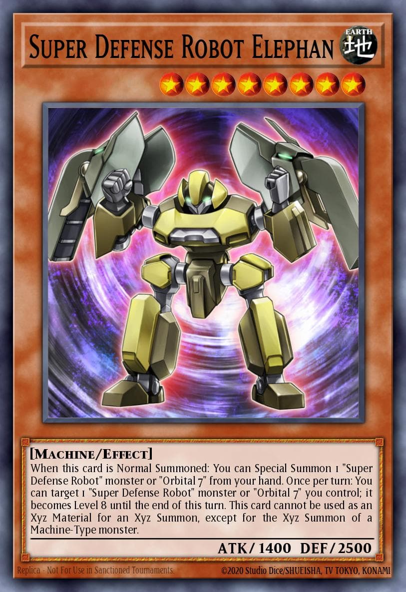 Super Defense Robot Elephan 2014 Mega-Tin Mega Pack card