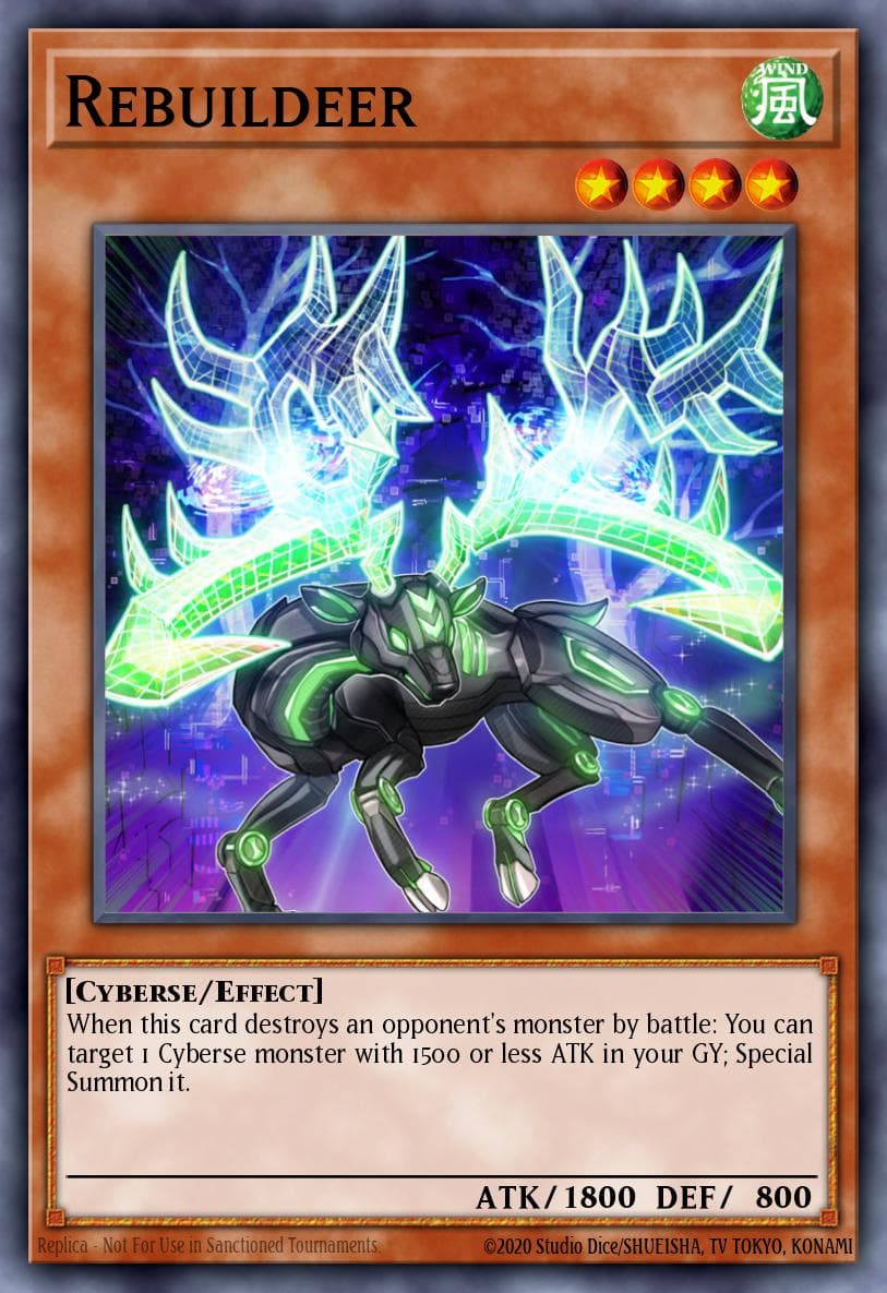 Rebuildeer Burst of Destiny card