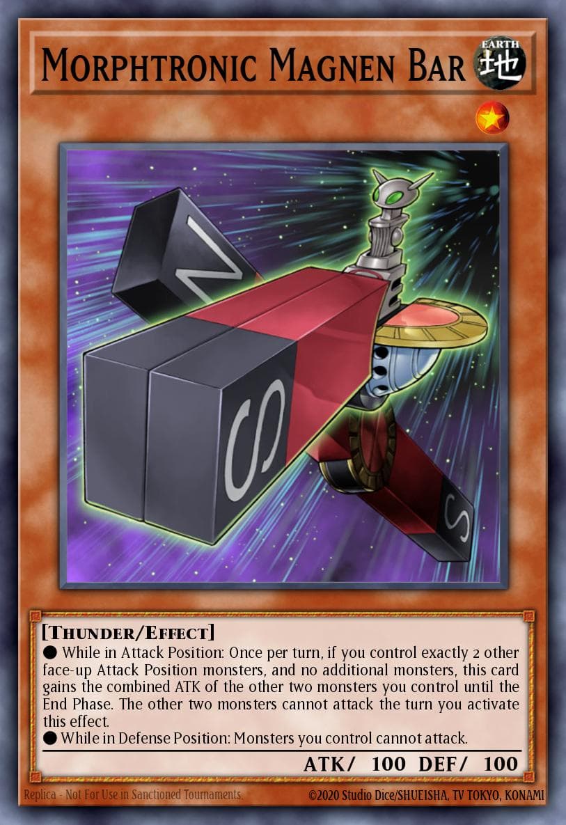 Morphtronic Magnen Bar Ancient Prophecy: Special Edition card