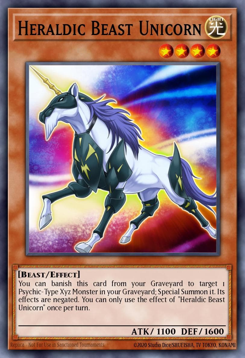 Heraldic Beast Unicorn Cosmo Blazer: Special Edition card