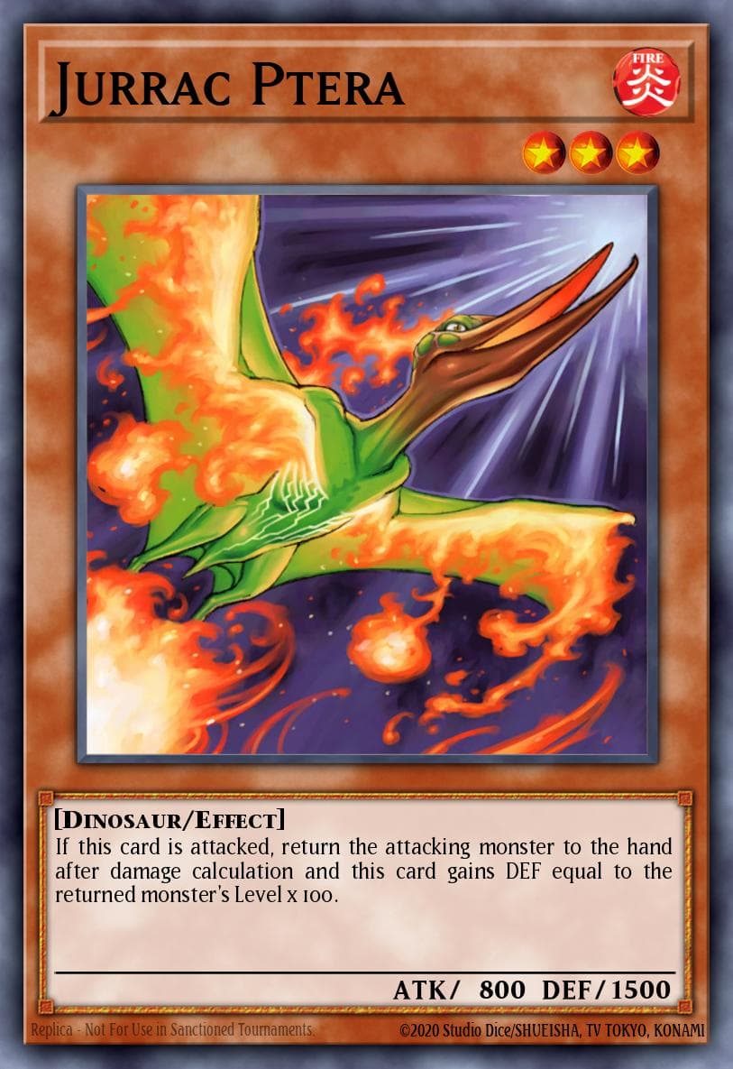 Jurrac Ptera Hidden Arsenal 3 card