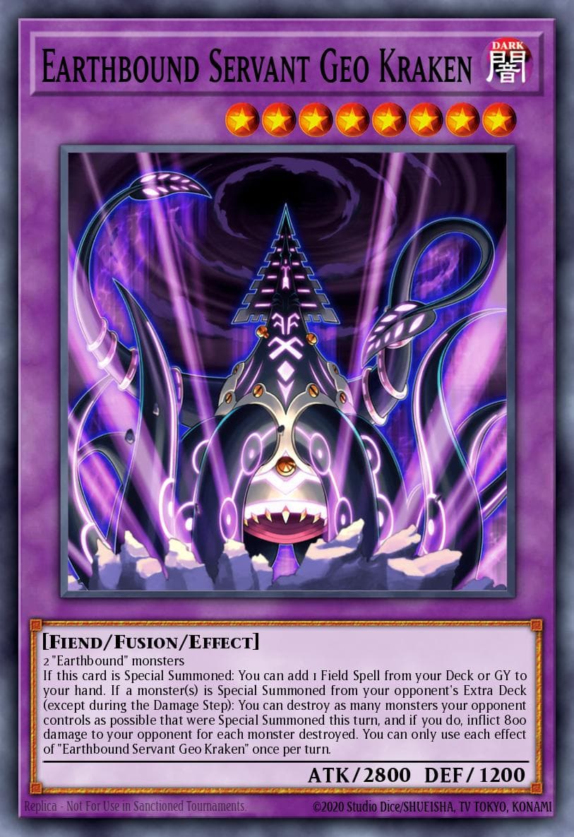 Earthbound Servant Geo Kraken 25th Anniversary Tin: Dueling Mirrors card