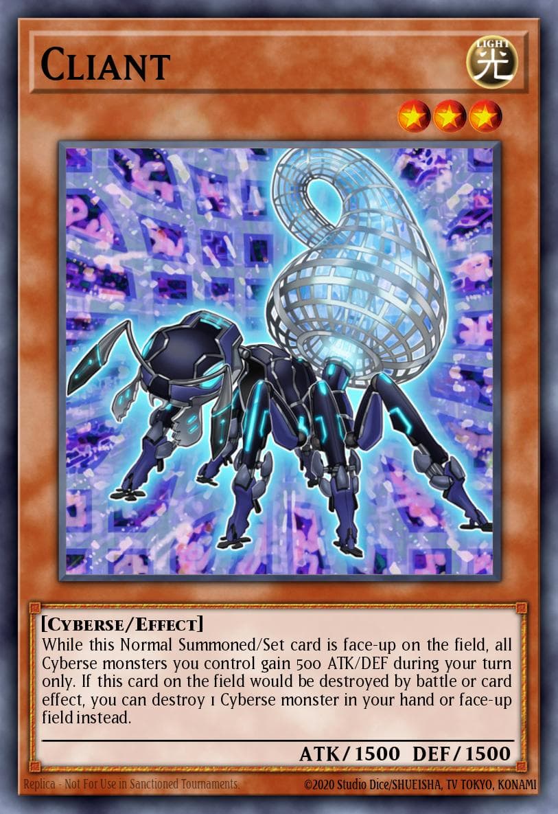 Cliant Structure Deck: Cyberse Link card