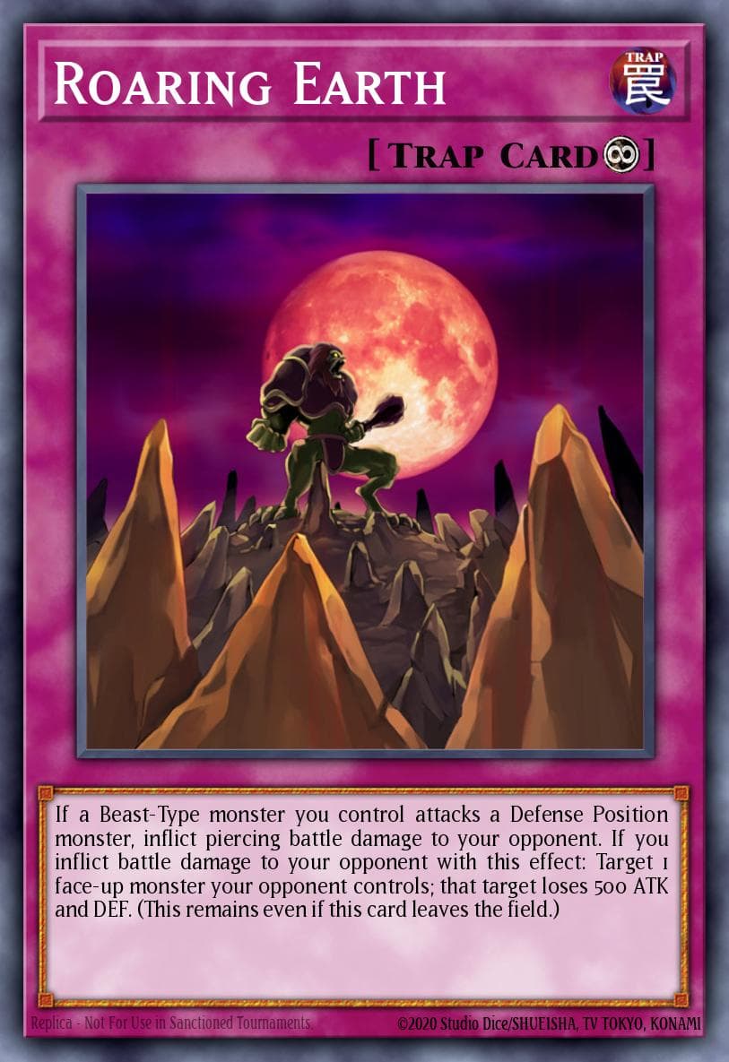 Roaring Earth Legendary Collection 5D's Mega Pack card