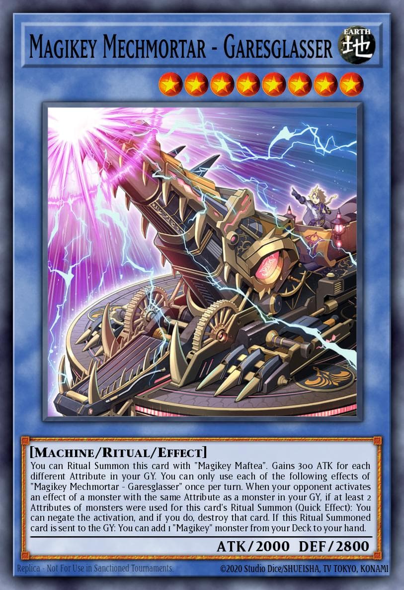 Magikey Mechmortar - Garesglasser 2022 Tin of the Pharaoh's Gods card