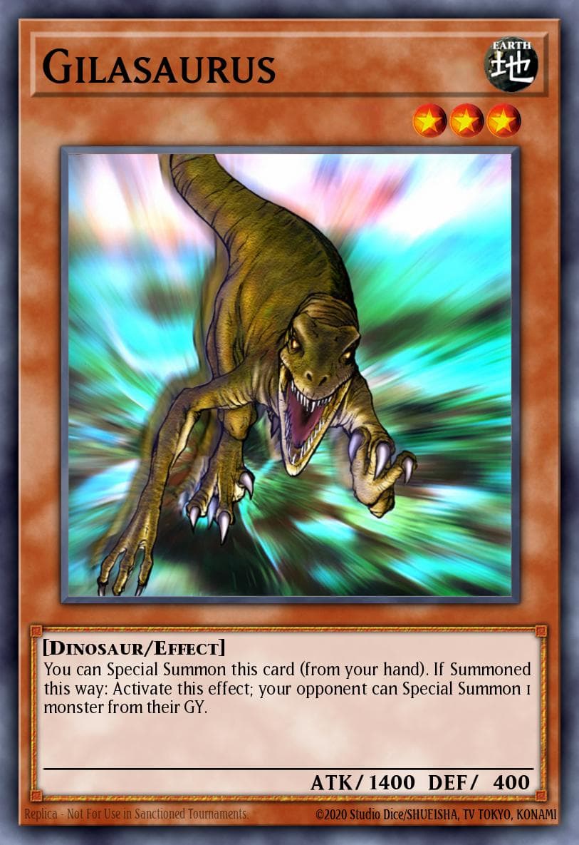 Gilasaurus Labyrinth of Nightmare card