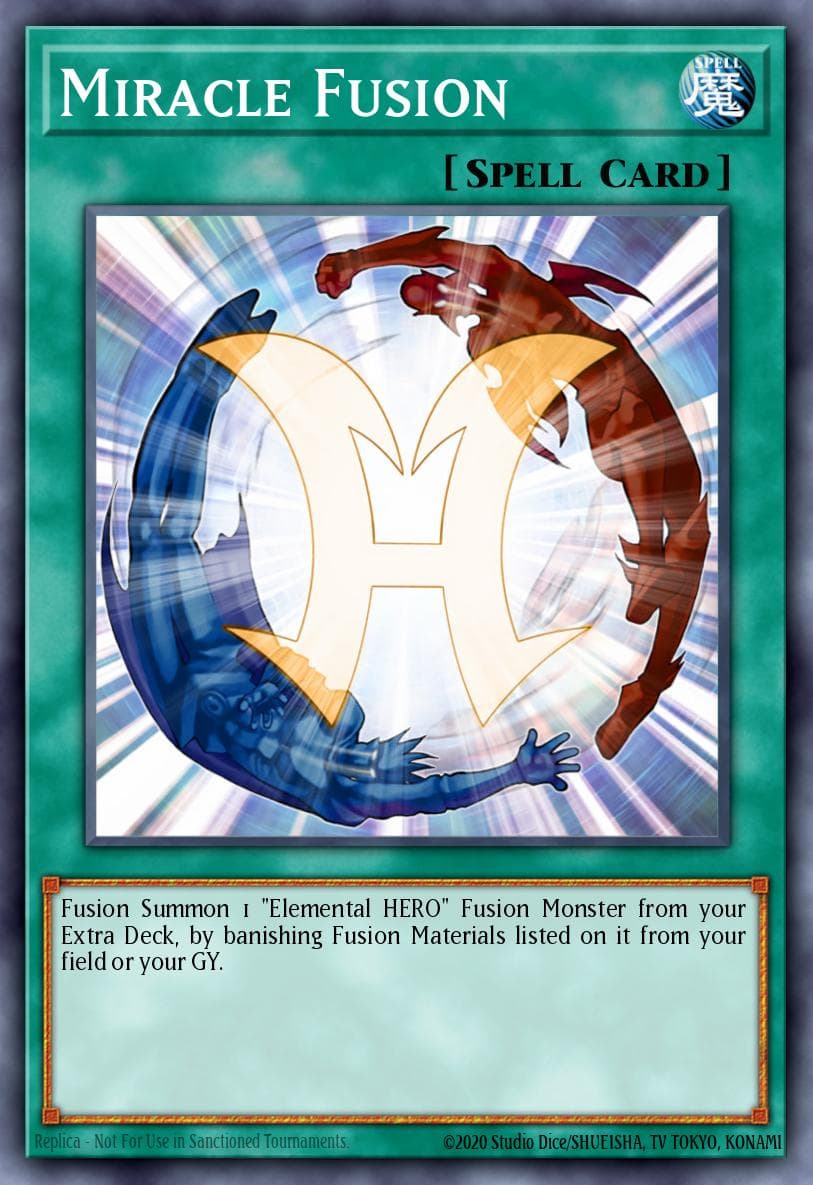 Miracle Fusion Legendary Duelists: Magical Hero card
