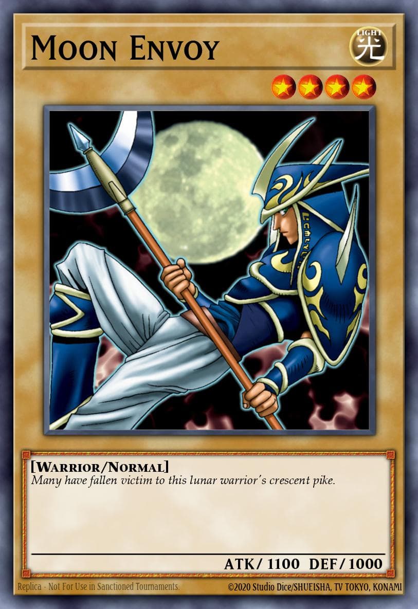 Moon Envoy McDonald's Promotional Cards 2 card