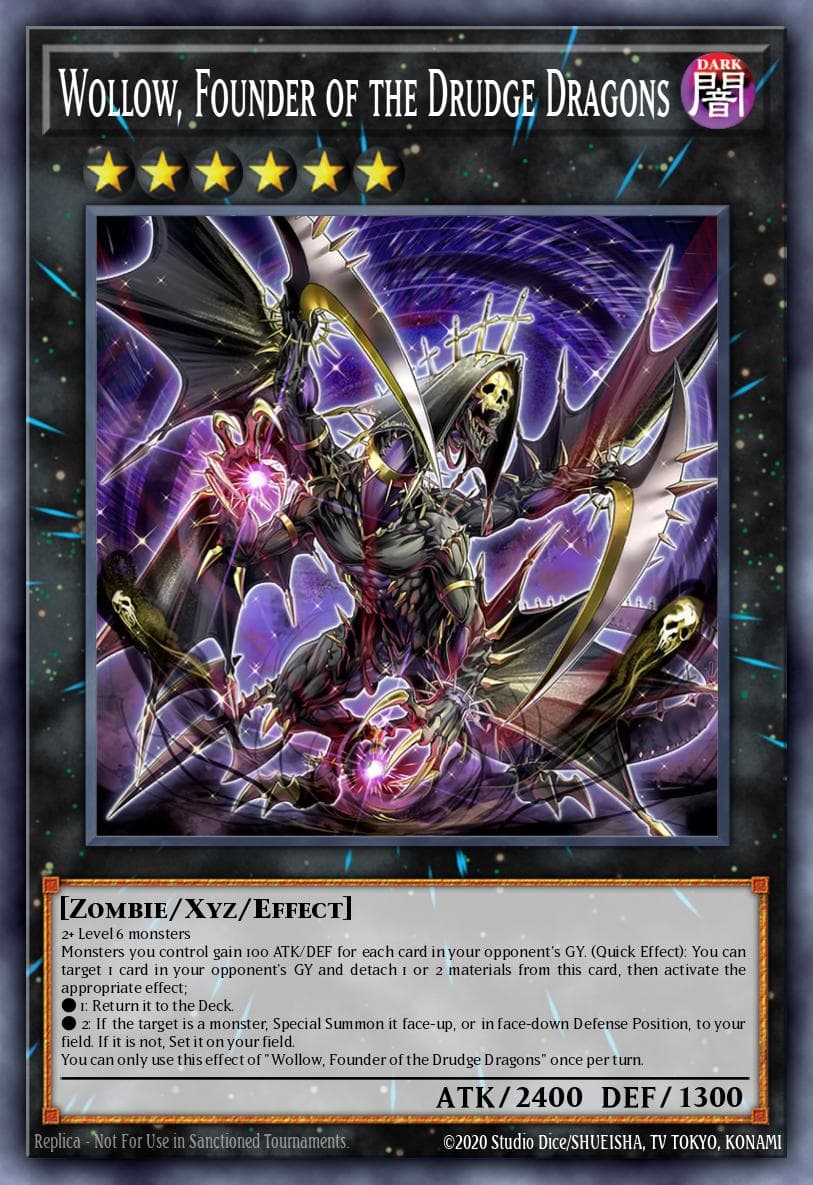 Wollow, Founder of the Drudge Dragons Maze of Muertos card