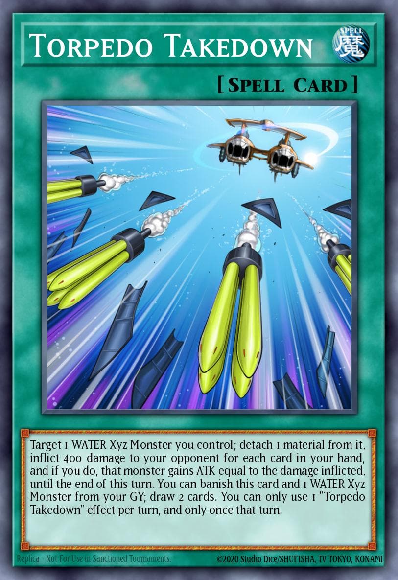 Torpedo Takedown Eternity Code Premiere! promotional card card
