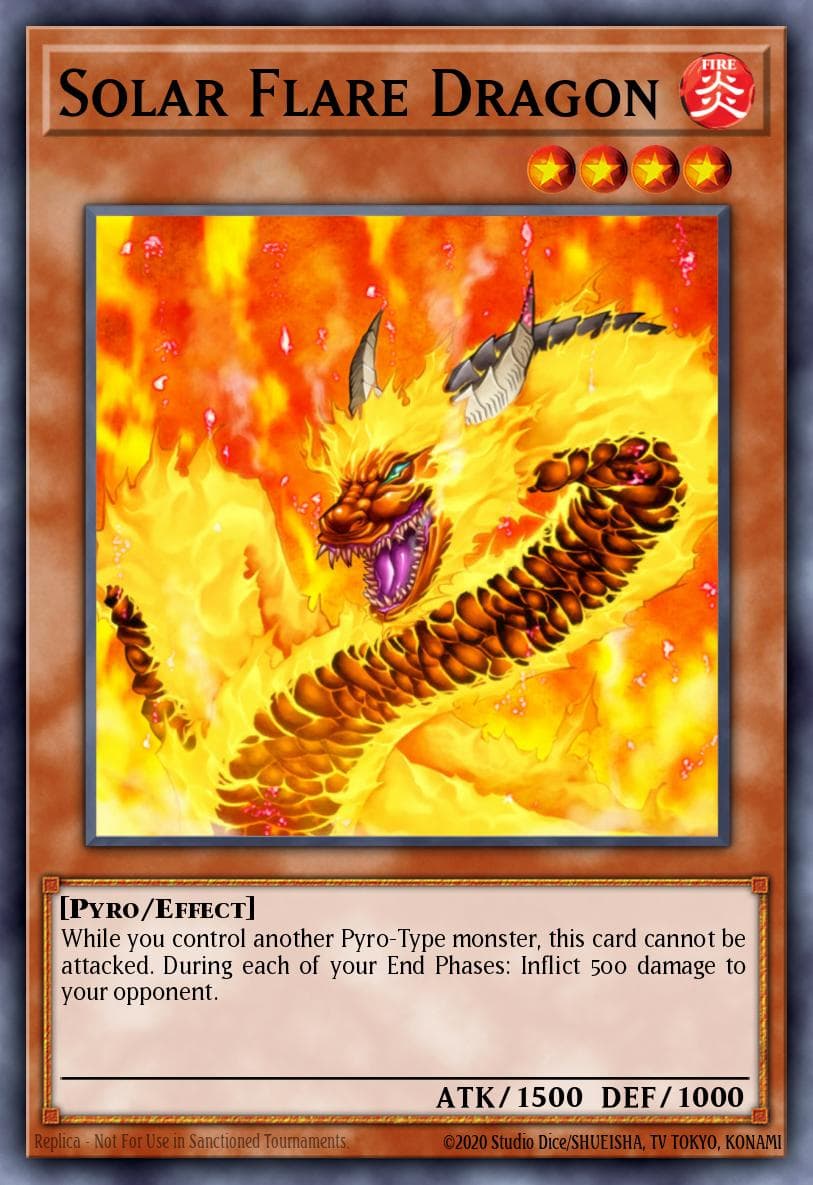 Solar Flare Dragon Structure Deck: Blaze of Destruction card