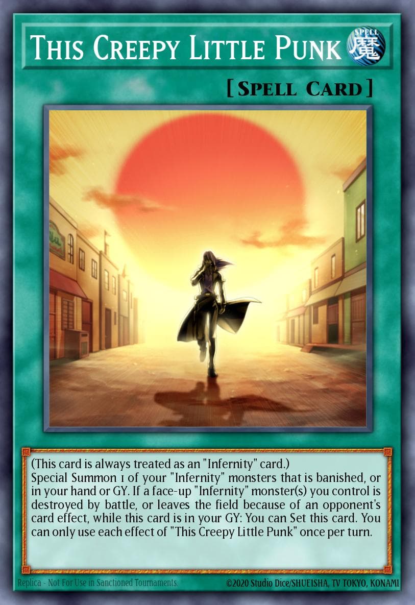 This Creepy Little Punk 25th Anniversary Tin: Dueling Mirrors card