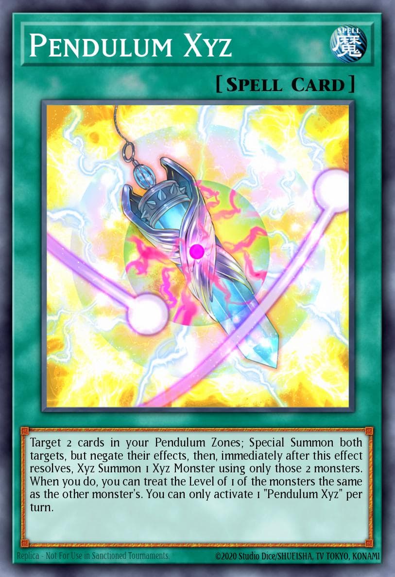 Pendulum Xyz King's Court card
