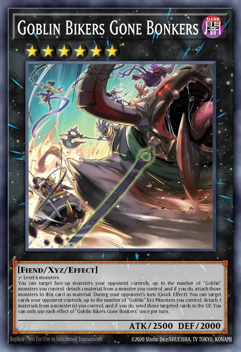 Goblin Bikers Gone Bonkers Supreme Darkness card