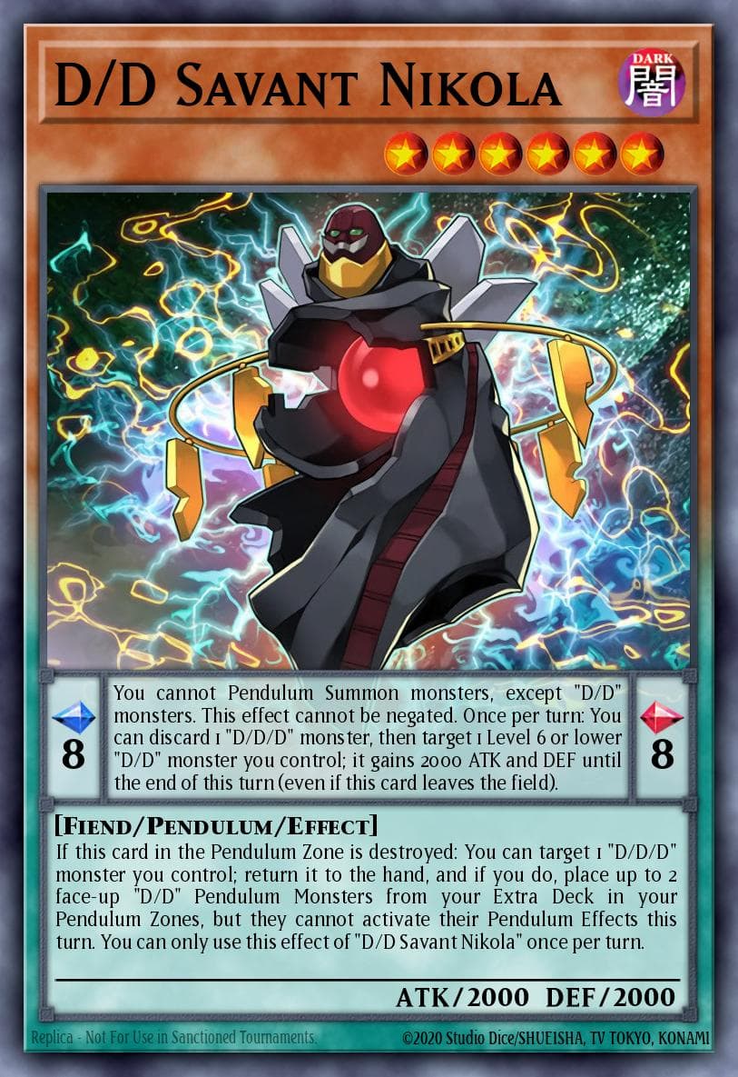 D/D Savant Nikola 2017 Mega-Tin Mega Pack card
