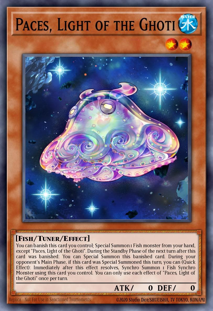 Paces, Light of the Ghoti Power of the Elements card