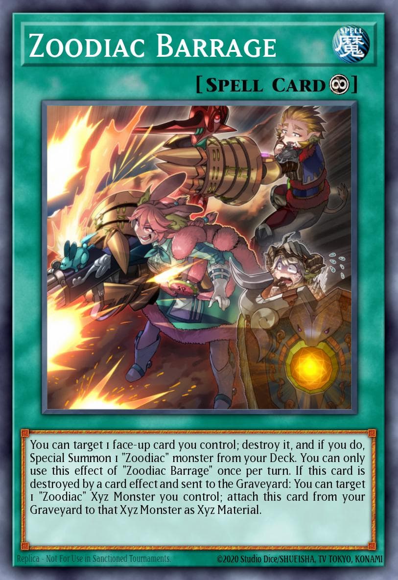 Zoodiac Barrage 2017 Mega-Tin Mega Pack card