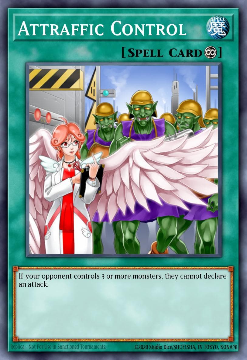 Attraffic Control 遊戲王 card