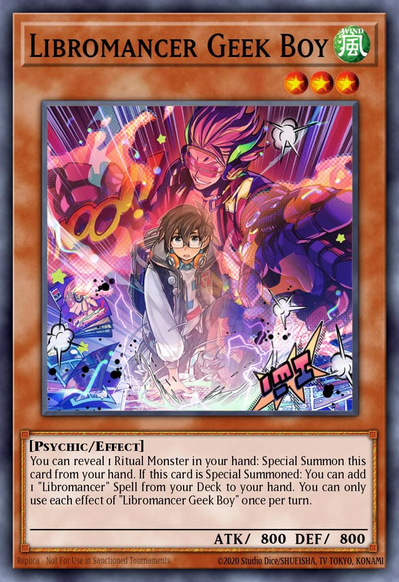 Libromancer Geek Boy Battle of Chaos card