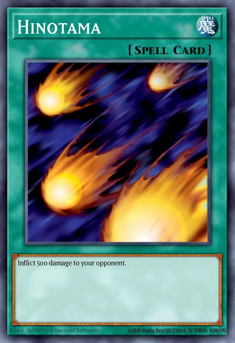 Hinotama Magic Ruler card