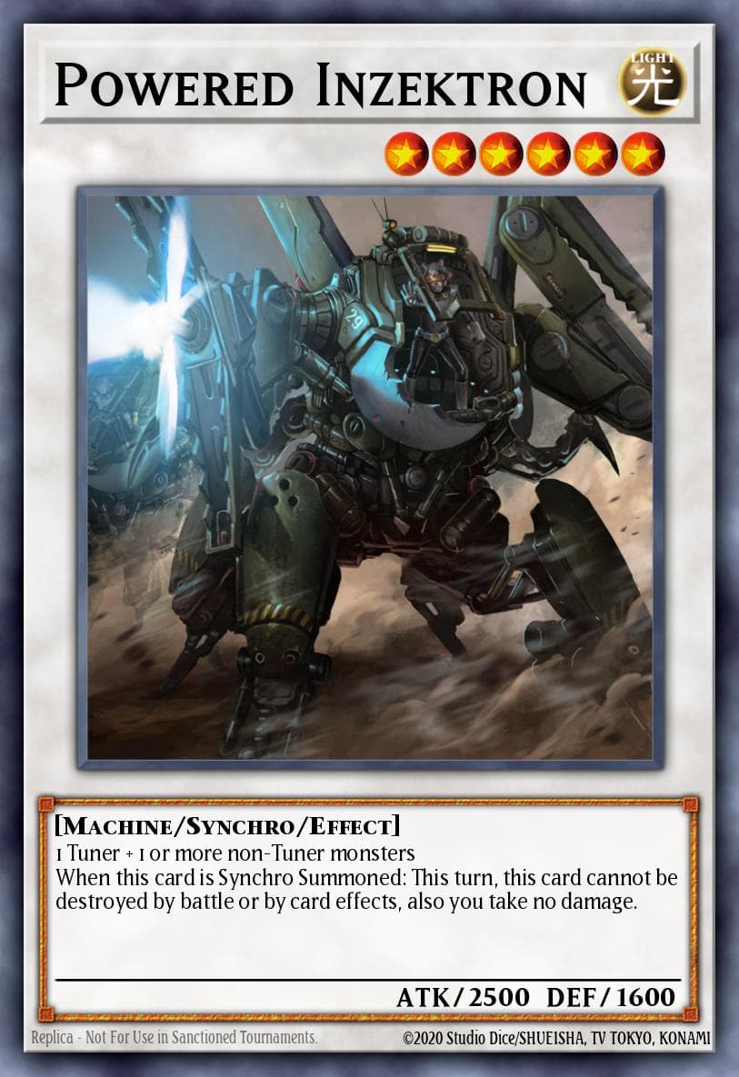 Powered Inzektron Legacy of the Valiant: Deluxe Edition card