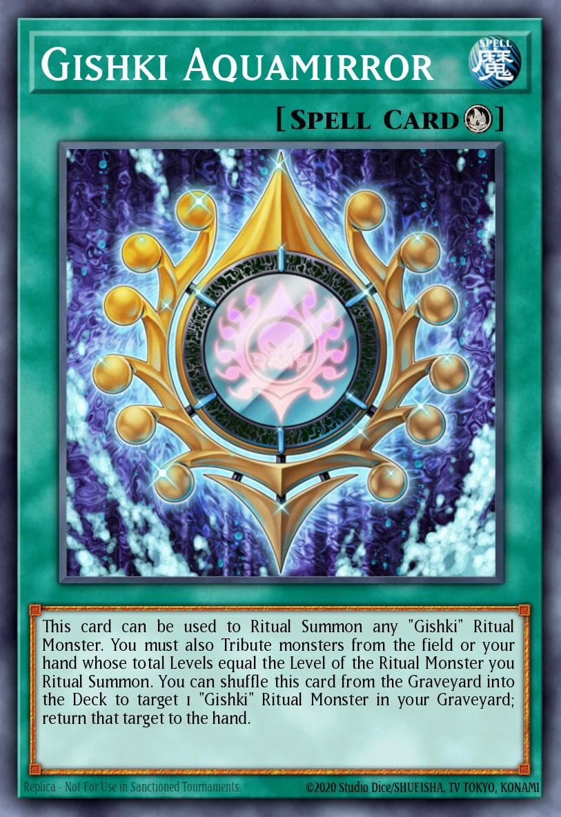 Gishki Aquamirror Hidden Arsenal 5: Steelswarm Invasion card