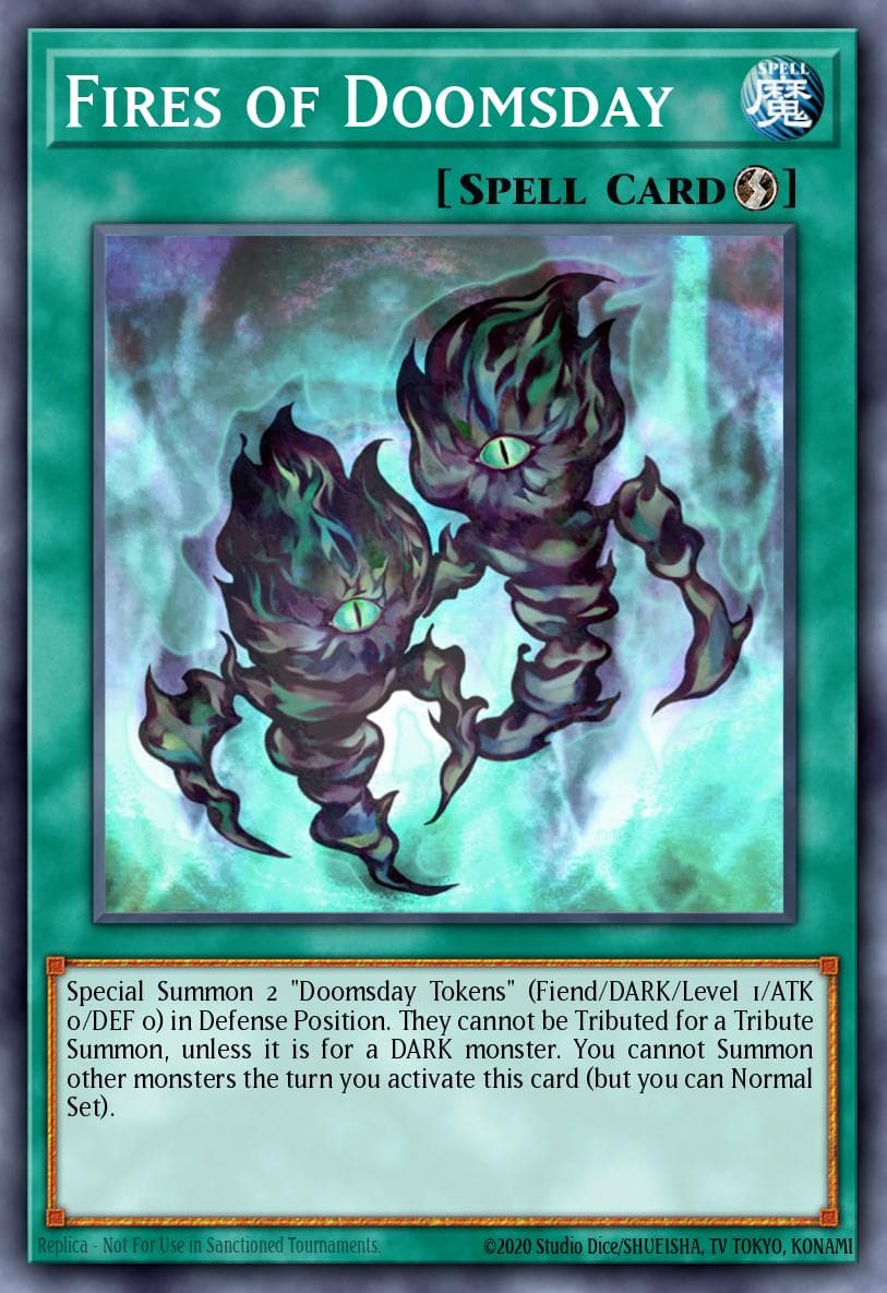 Fires of Doomsday Phantom Darkness: Special Edition card