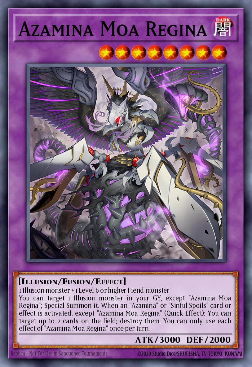 Azamina Moa Regina Rage of the Abyss card