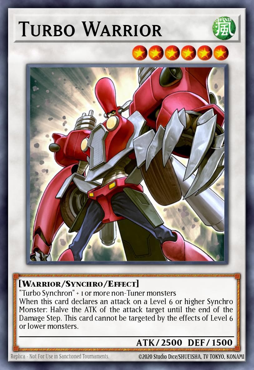 Turbo Warrior Crossroads of Chaos: Special Edition card