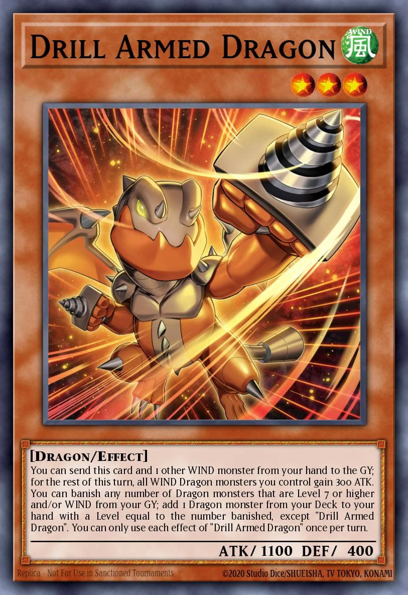 Drill Armed Dragon Maze of Muertos card