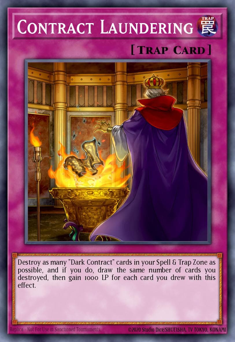 Contract Laundering Dimension of Chaos: Special Edition card