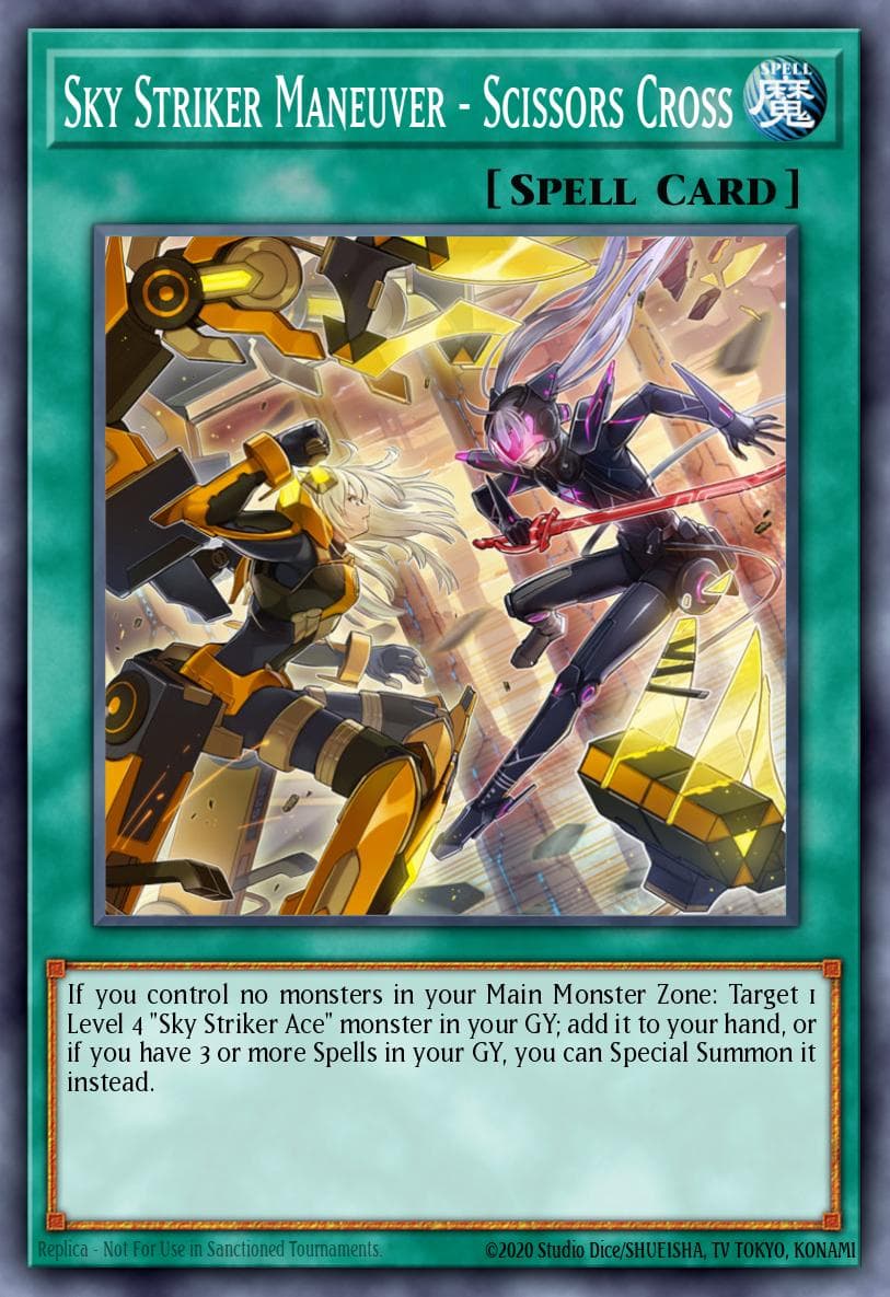 Sky Striker Maneuver - Scissors Cross Ignition Assault Special Edition card