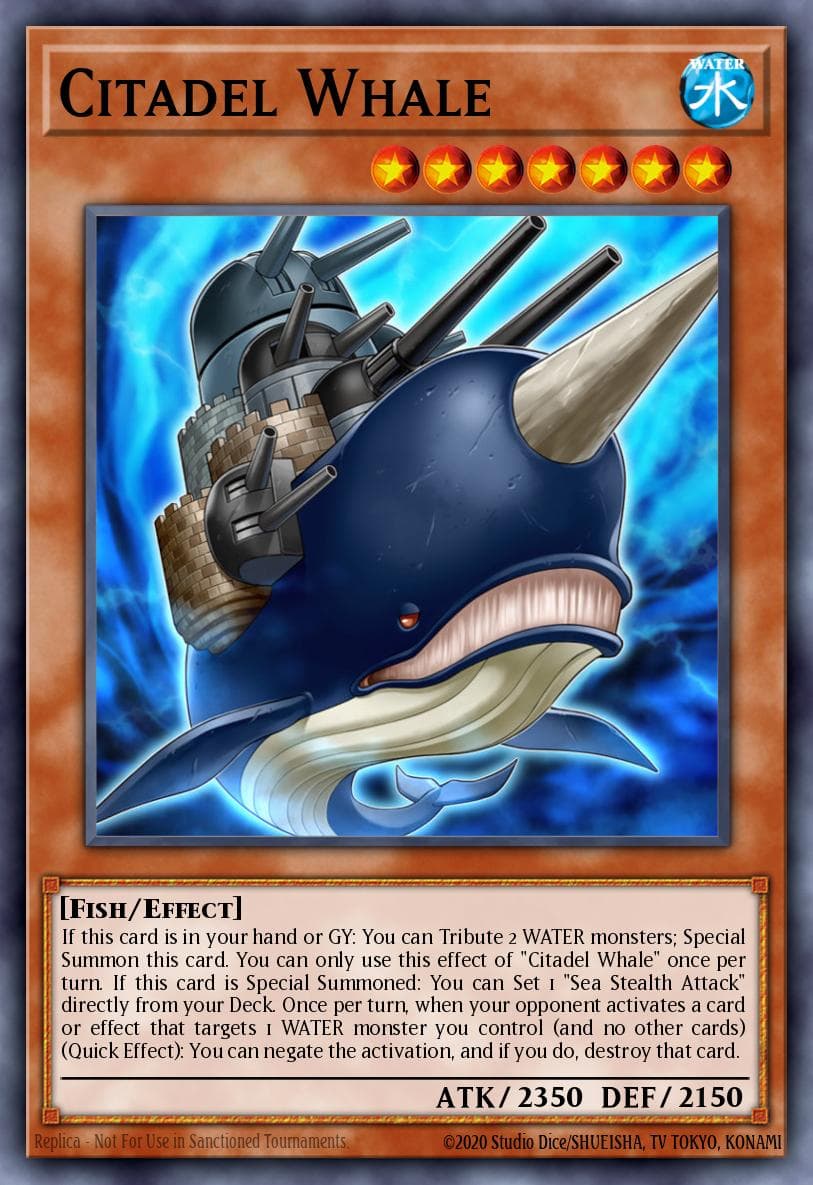 Citadel Whale Legendary Duelists: Duels From the Deep card