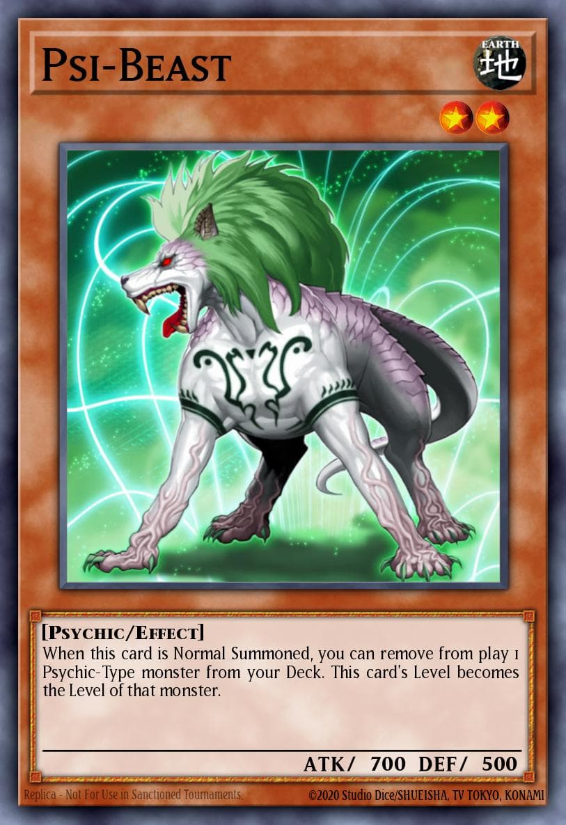 Psi-Beast Extreme Victory Sneak Peek Participation Card card