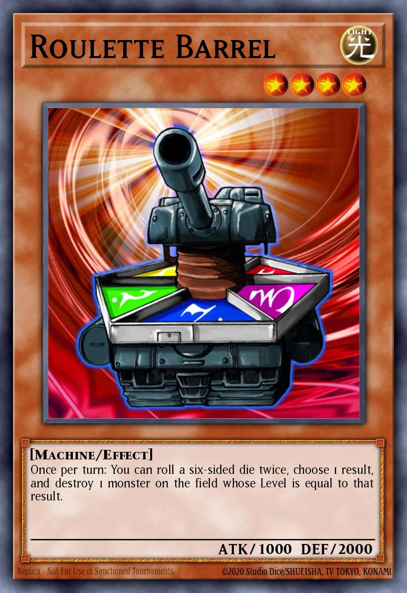 Roulette Barrel 遊戲王 card