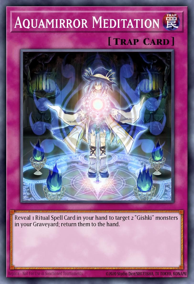 Aquamirror Meditation Hidden Arsenal 5: Steelswarm Invasion card