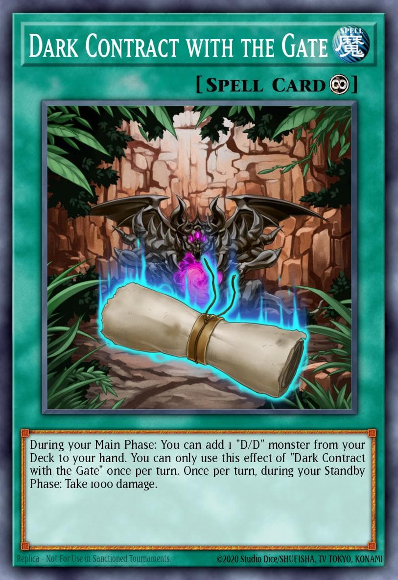 Dark Contract with the Gate Dimension of Chaos: Special Edition card
