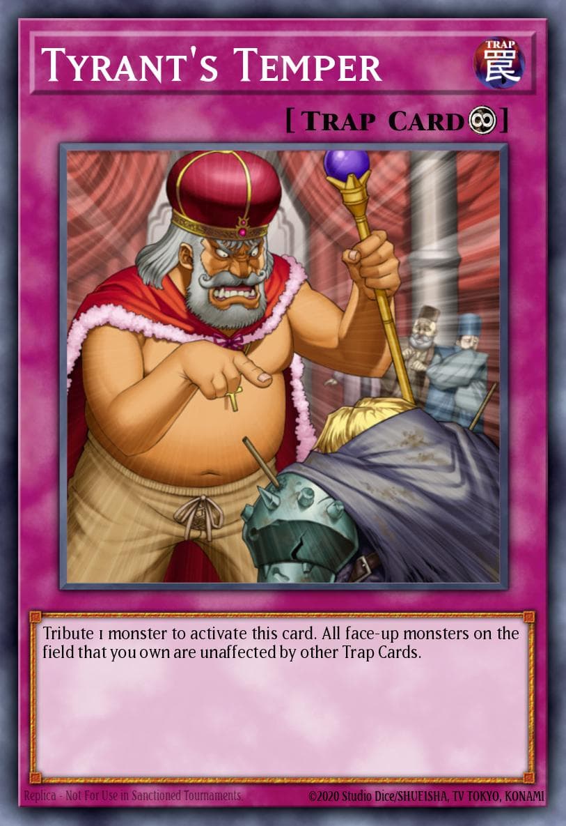 Tyrant's Temper Starstrike Blast Sneak Peek Participation Card card