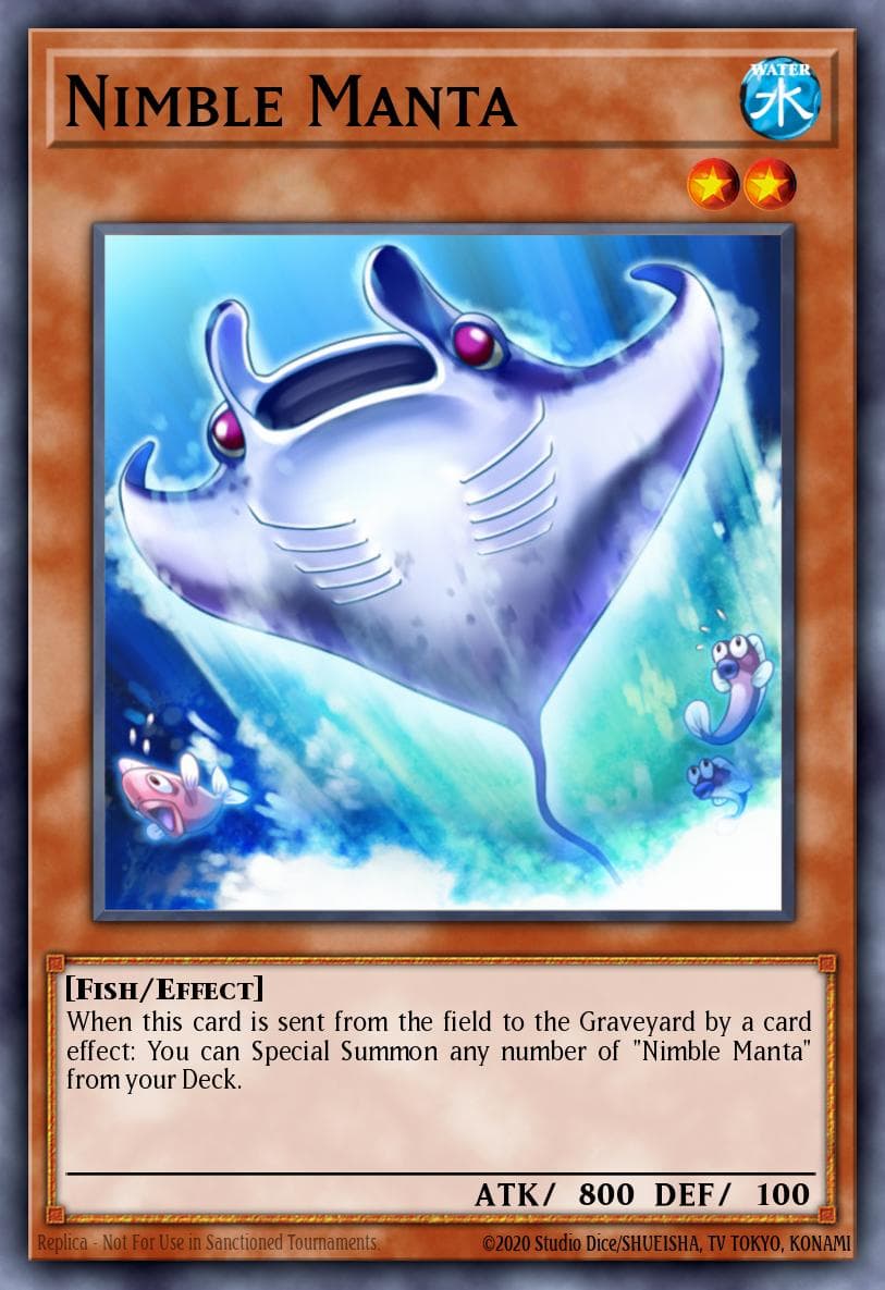 Nimble Manta Galactic Overlord Sneak Peek Participation Card card