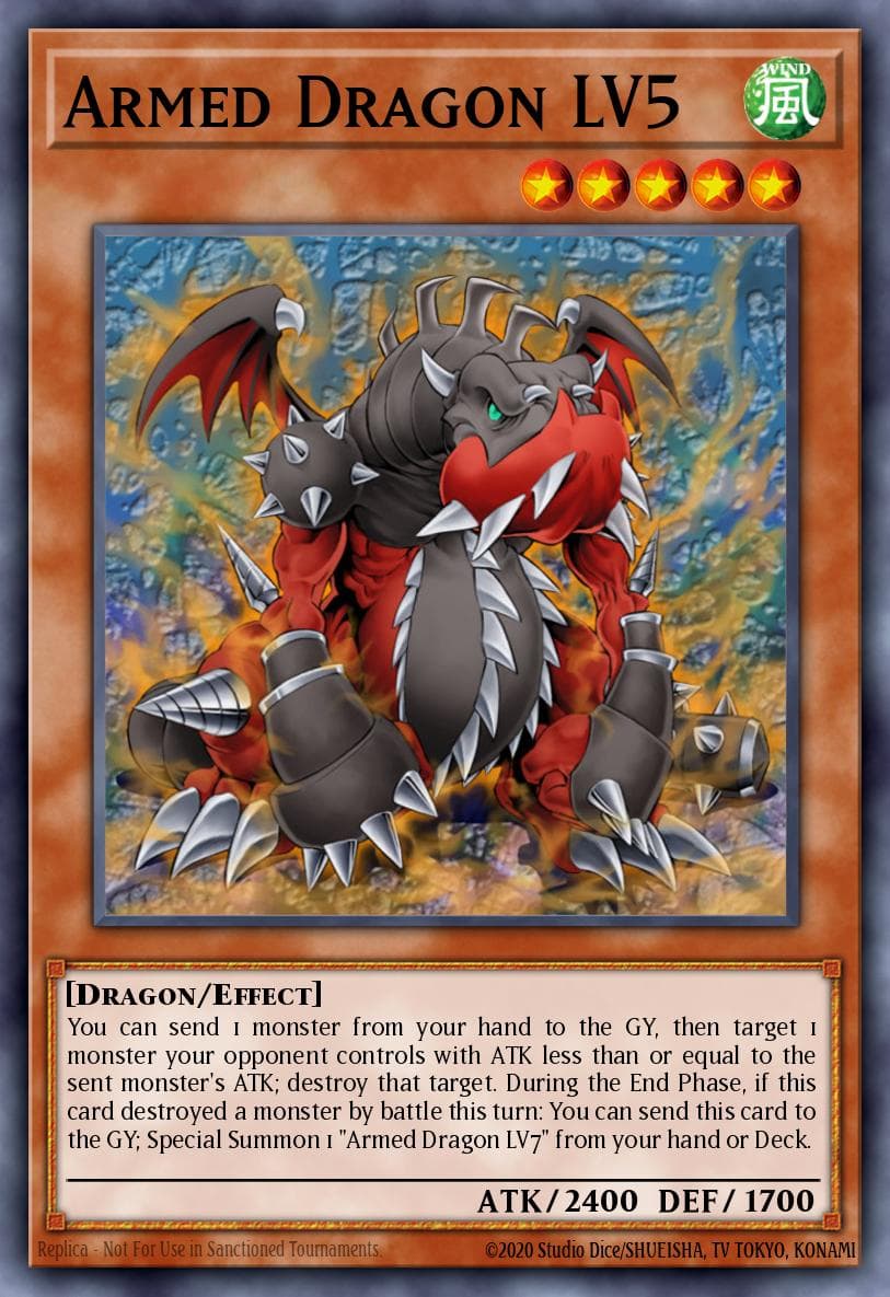 Armed Dragon LV5 Dark Revelation Volume 3 card