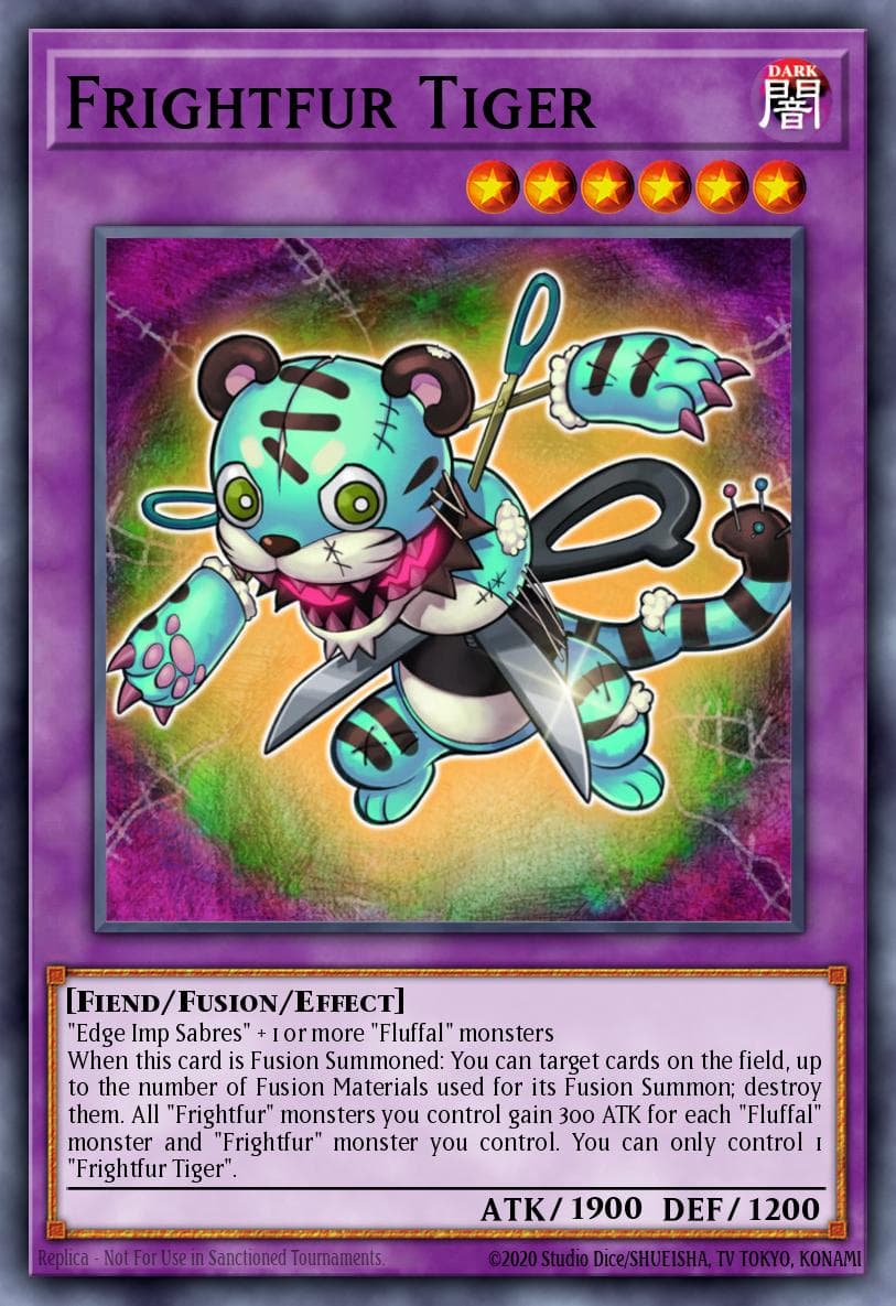 Frightfur Tiger Dimension of Chaos: Special Edition card