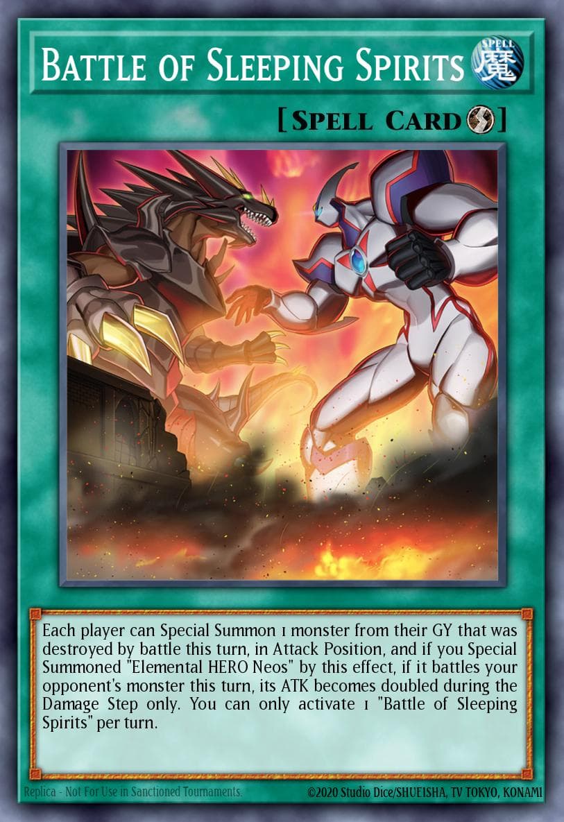 Battle of Sleeping Spirits Battles of Legend: Crystal Revenge card