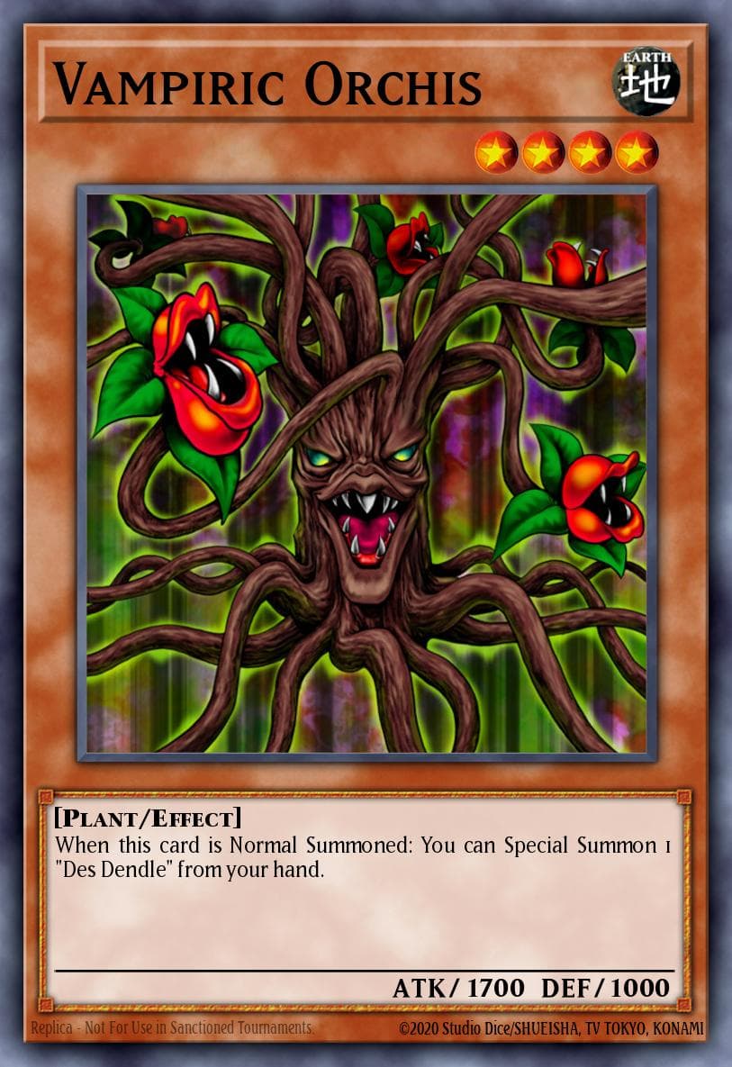 Vampiric Orchis Dark Revelation Volume 1 card