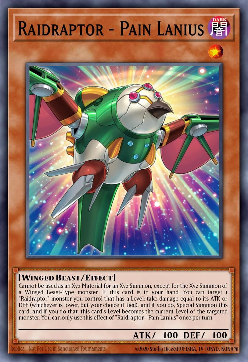 Raidraptor - Pain Lanius 2017 Mega-Tin Mega Pack card