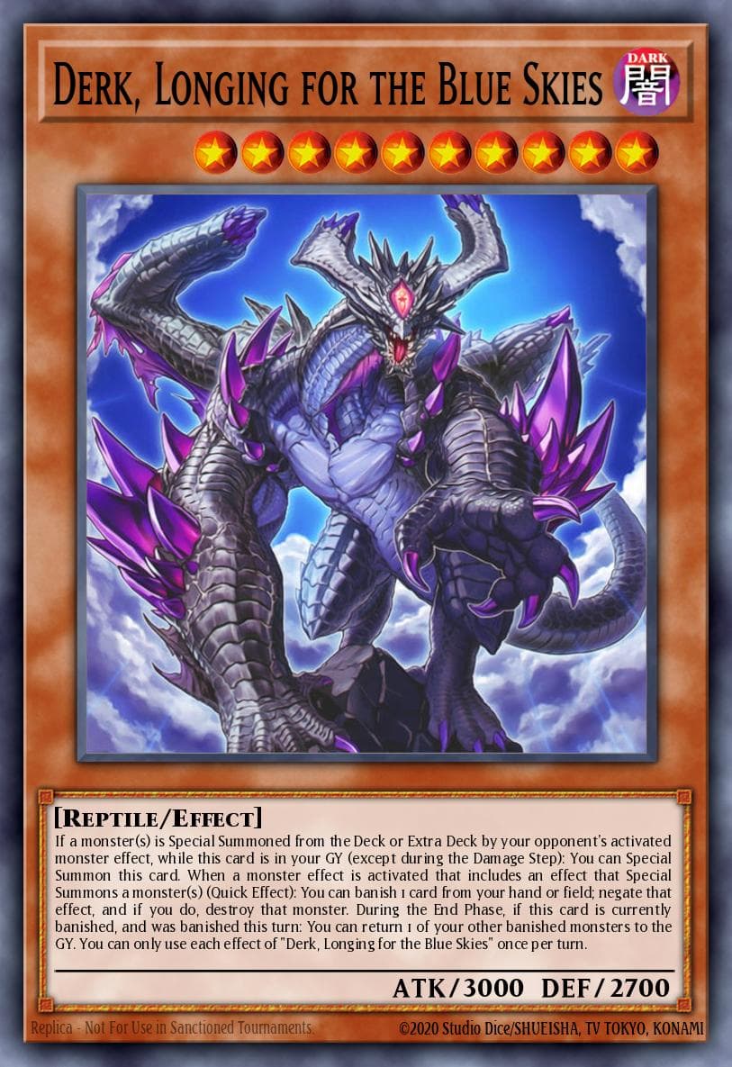 Derk, Longing for the Blue Skies Burst Protocol card