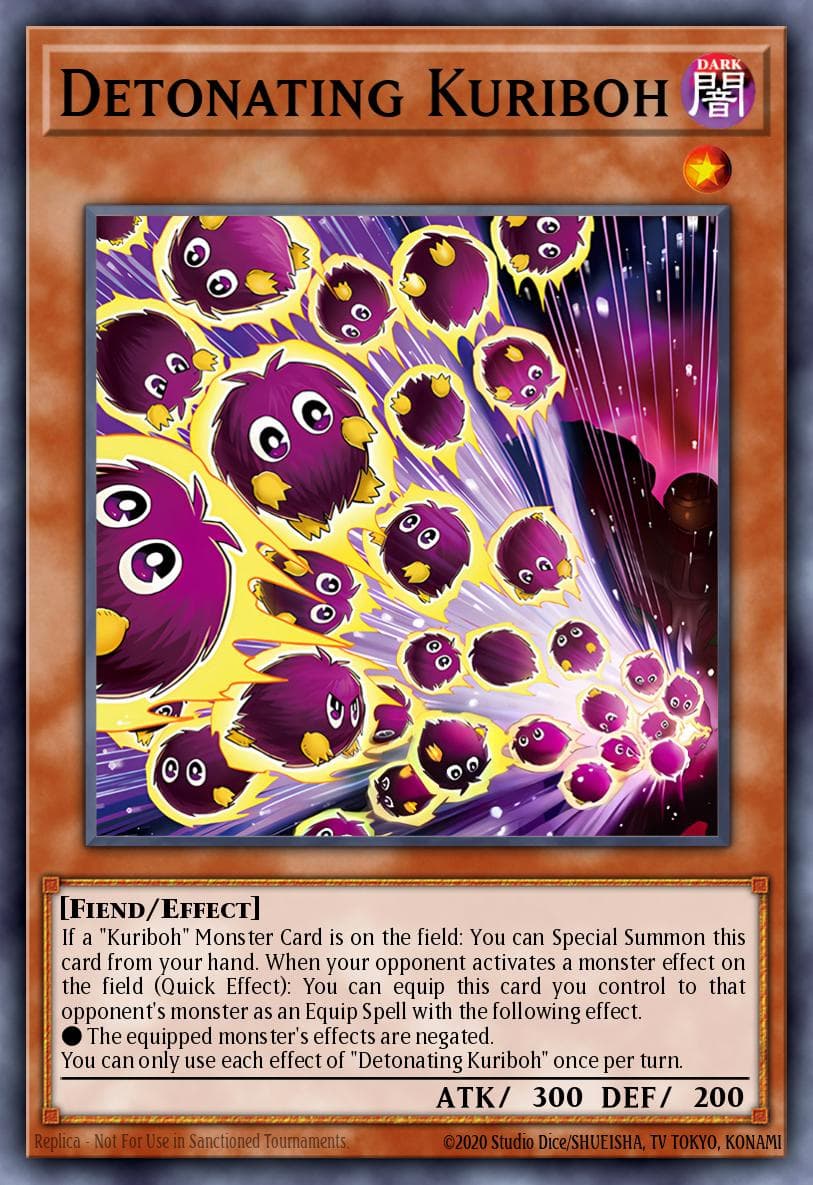 Detonating Kuriboh Supreme Darkness card