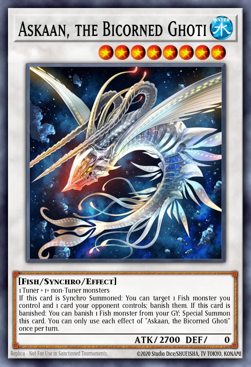 Askaan, the Bicorned Ghoti Power of the Elements card