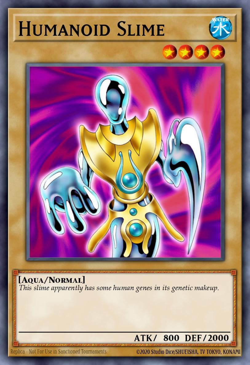 Humanoid Slime Labyrinth of Nightmare card