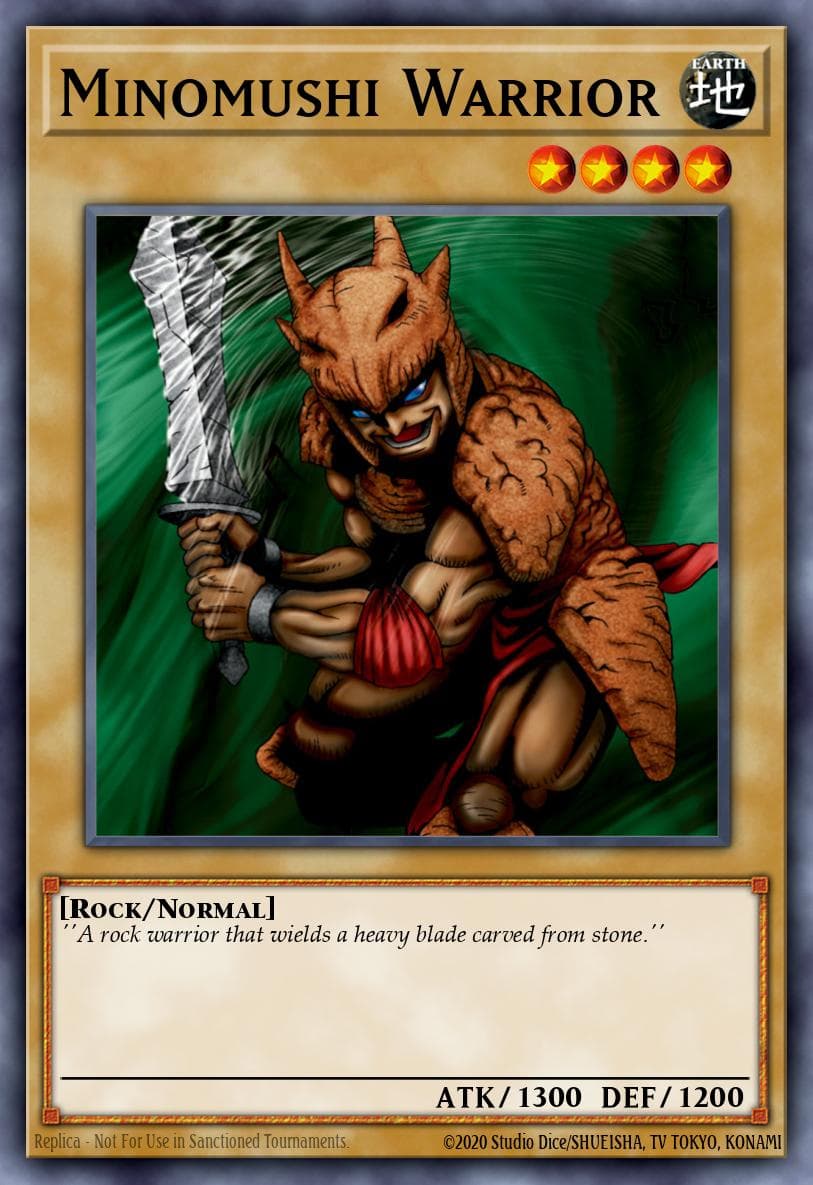 Minomushi Warrior 遊戲王 card