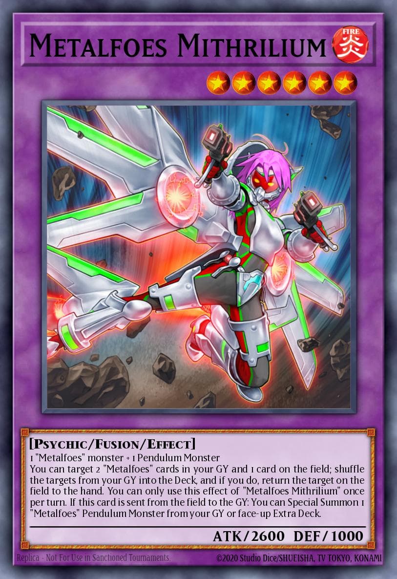 Metalfoes Mithrilium Battles of Legend: Relentless Revenge card